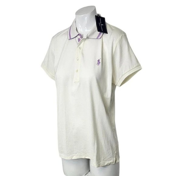 Ralph Lauren Golf  Women's Polo Short Sleeve Shirt Size Medium - Picture 2 of 9